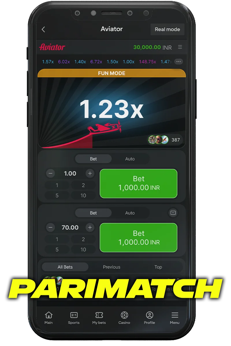 Airplane Game on the Popular Parimatch